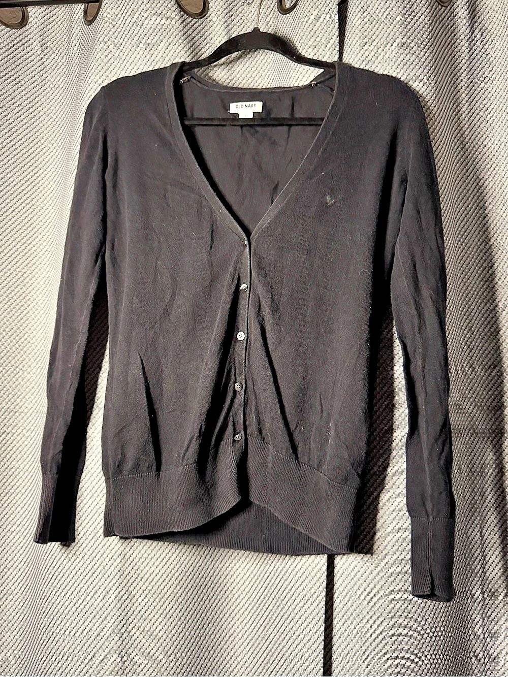 Old Navy Black Button Up Cardigan- S